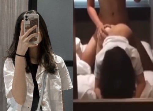 O casal estava tão com sede, então eles estavam juntos no elevador