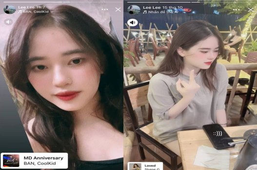 Uyen Thao, um estudante da Faculdade Econômica das Finanças, entre si também