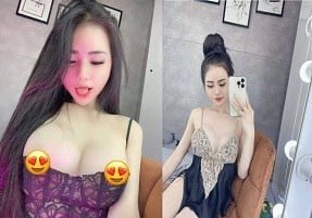 Van Anh mostra as borboletas cheias de água